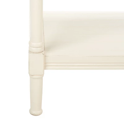 Rafiki Console Table - Distressed White - Safavieh - Image 5