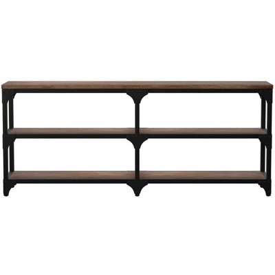 Console Table Weathered Oak - Acme Furniture