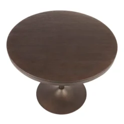 36" Dakota Industrial Round Dining Table - LumiSource