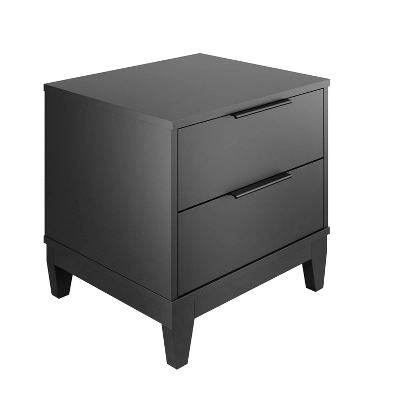 Mackay 2 Drawer Easy Glide Modern Nightstand - Boyd Sleep Eco Dream - Image 5