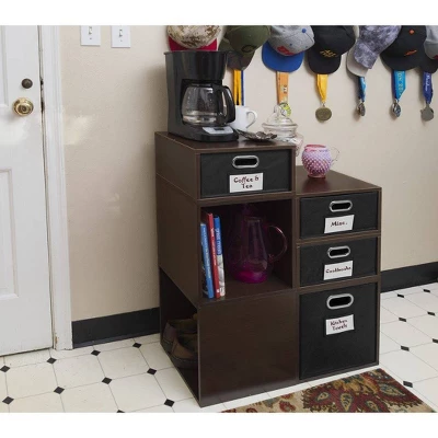 Niche Cubo Stackable Storage Organizer Cube Truffle - Image 4