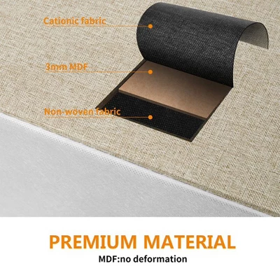 REAHOME 10 Drawer Steel Frame Bedroom Storage Organizer Chest Dresser With Waterproof Top, Adjustable Feet, And Wall Safety Attachment, Taupe - Image 3