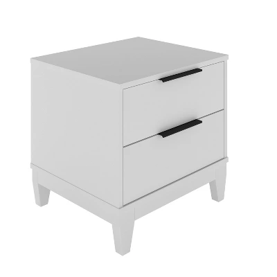 Mackay 2 Drawer Easy Glide Modern Nightstand - Boyd Sleep Eco Dream - Image 8